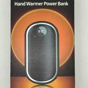 Black Hand Warmer Power Bank